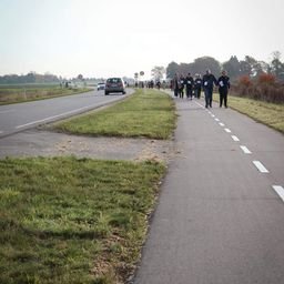 En deltager tog et billede fra turen En deltager tog et billede fra turen