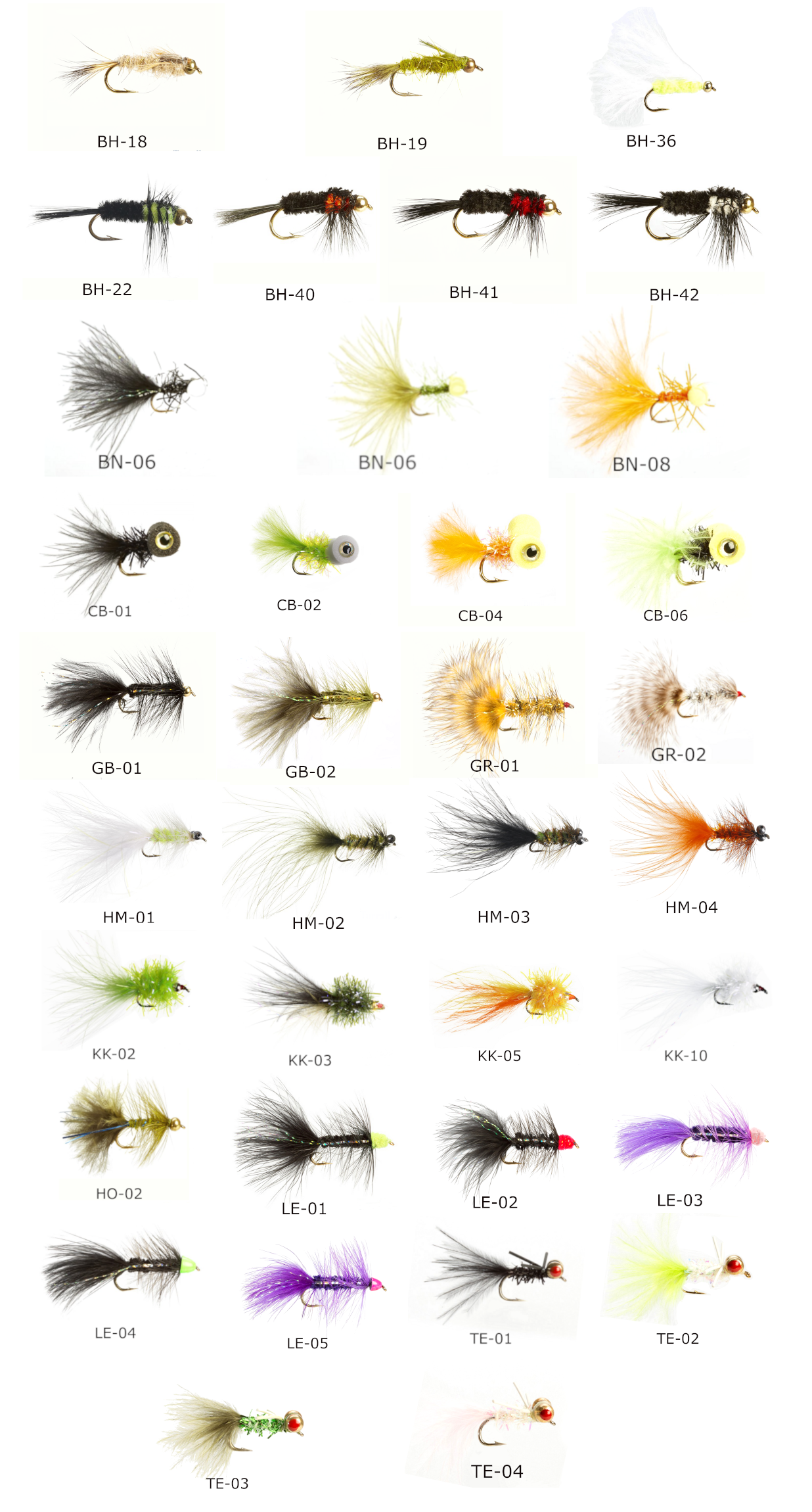 沢田賢一郎　CAPRUS ACX Chalkstream 9ft10 #4 FLIES | xstream-flyfishing.com