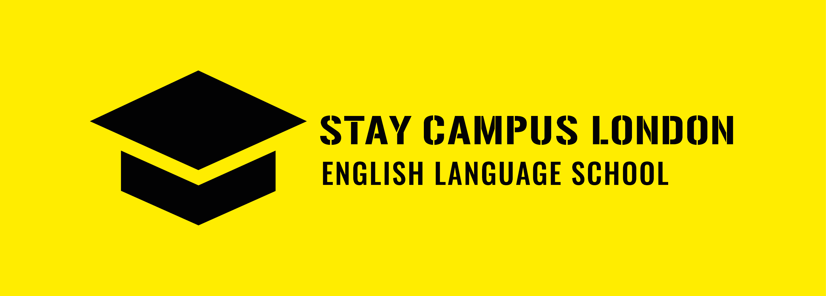 SCL Yellow with Black Horizontal Logo