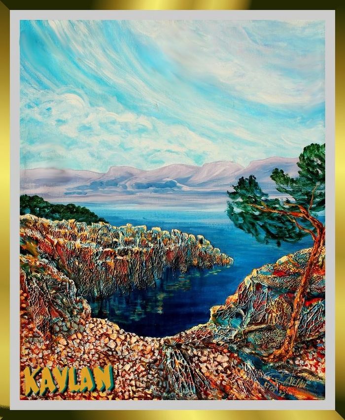 [fr] Pour terminer cette expo voici un tableau datant de 1987 où j'utilise déjà mes 