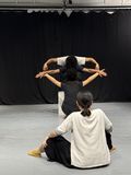 Chun Zhang,director and choreographer,captured in a rehearsal