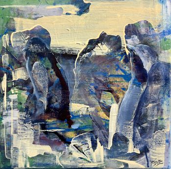 Penguins 2 (30x30cm)
