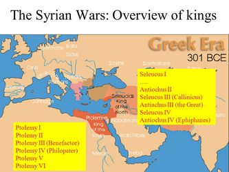 - El rey del norte (Siria): Seleuco I Nicátor (281 A.E.C) y su dinastía seléucida en Siria.
- El rey del sur (Egipto): de Tolomeo Lago, o Tolomeo I (305 A.E.C.) y su dinastía tolemaica en Egipto. - El rey del norte (Siria): Seleuco I Nicátor (281 A.E.C) y su dinastía seléucida en Siria.
- El rey del sur (Egipto): de Tolomeo Lago, o Tolomeo I (305 A.E.C.) y su dinastía tolemaica en Egipto.