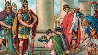 La supériorité germanique sur l'empire romain d'occident, dans le cadre historique de l'antiquité tardive romaine La supériorité germanique sur l'empire romain d'occident, dans le cadre historique de l'antiquité tardive romaine