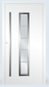Aluminium deur