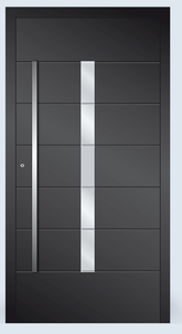 Aluminium voordeur  