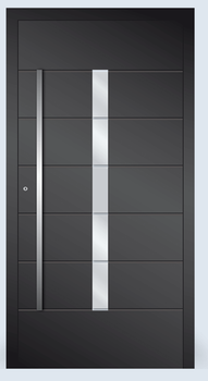 Aluminium voordeur  