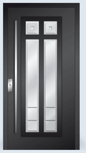Aluminium voordeur 