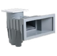 Hayward skimmer breed lichtgrijs