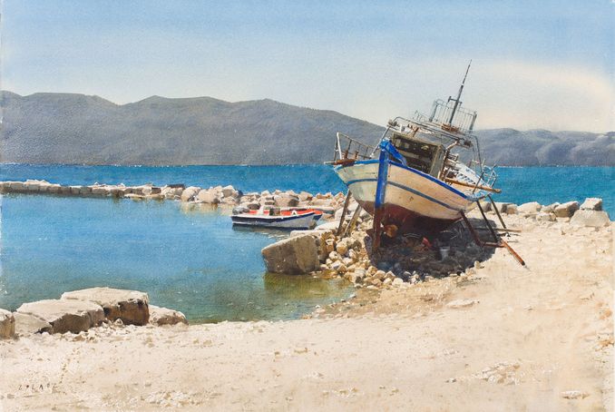 1627  Albanien  38 x 56 cm