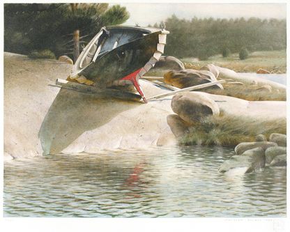 1992    Vilande (38x50 cm) 4000 kr
