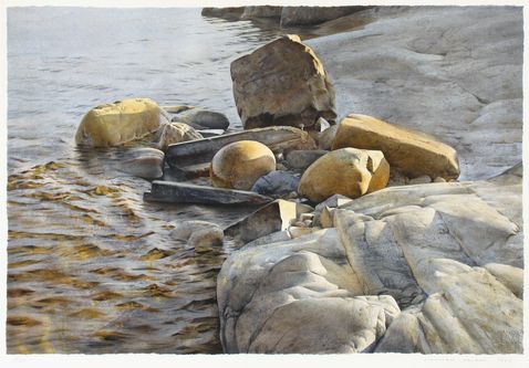 1994    Morgon (37,5x53 cm) 4000 kr
