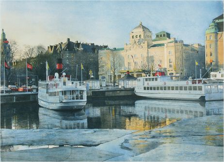 1998    Dramaten (45x 62 cm)  4500 kr