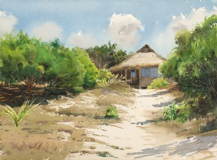 S-133  Cambodja  28 x 38 cm