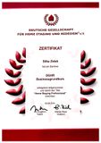 DGHR Zertifikat 1