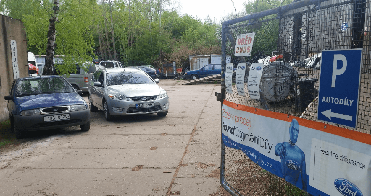 Vrakoviště Ford Vrakoviště Ford