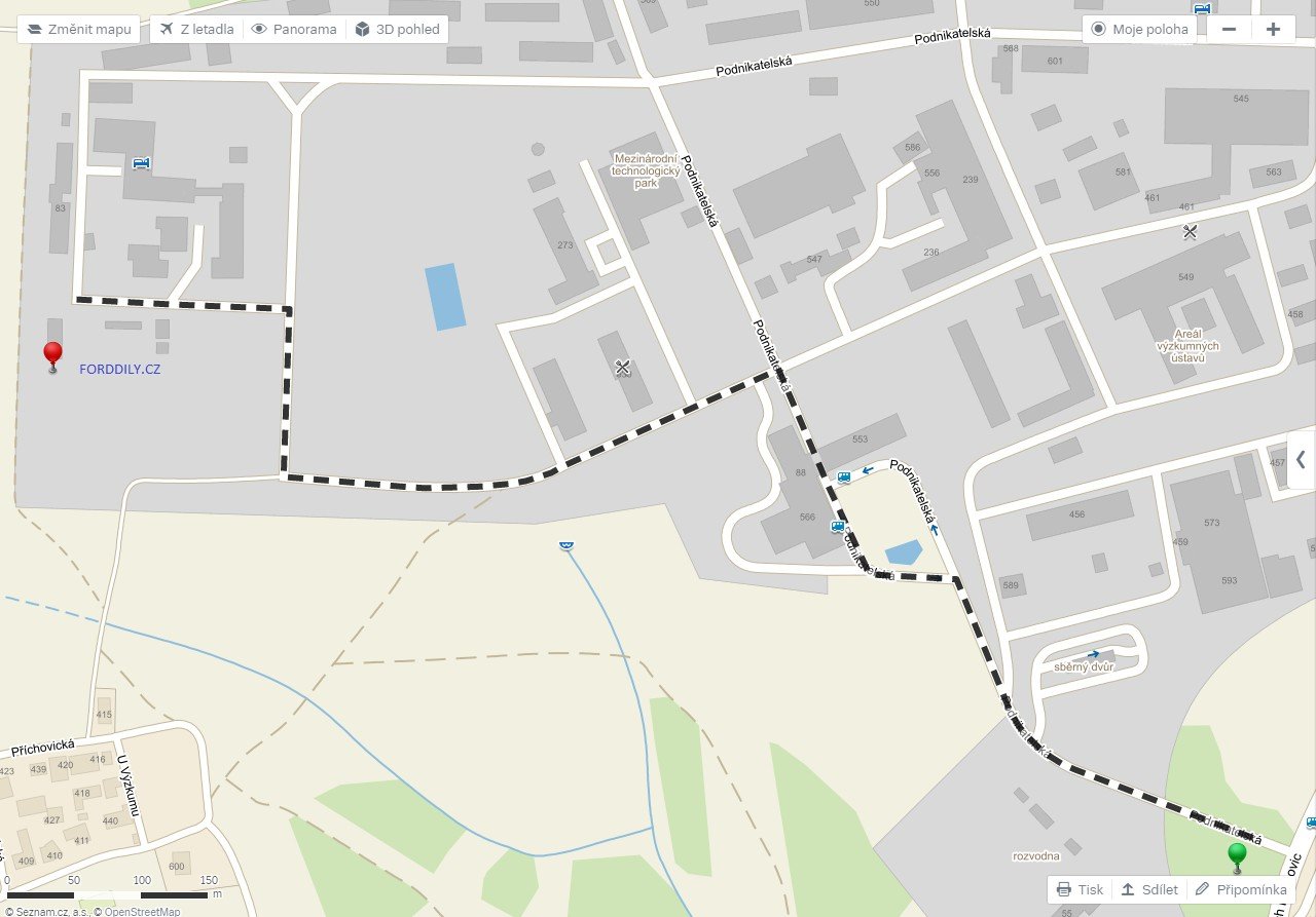 Autovrakoviště Ford Běchovice Autovrakoviště Ford Běchovice