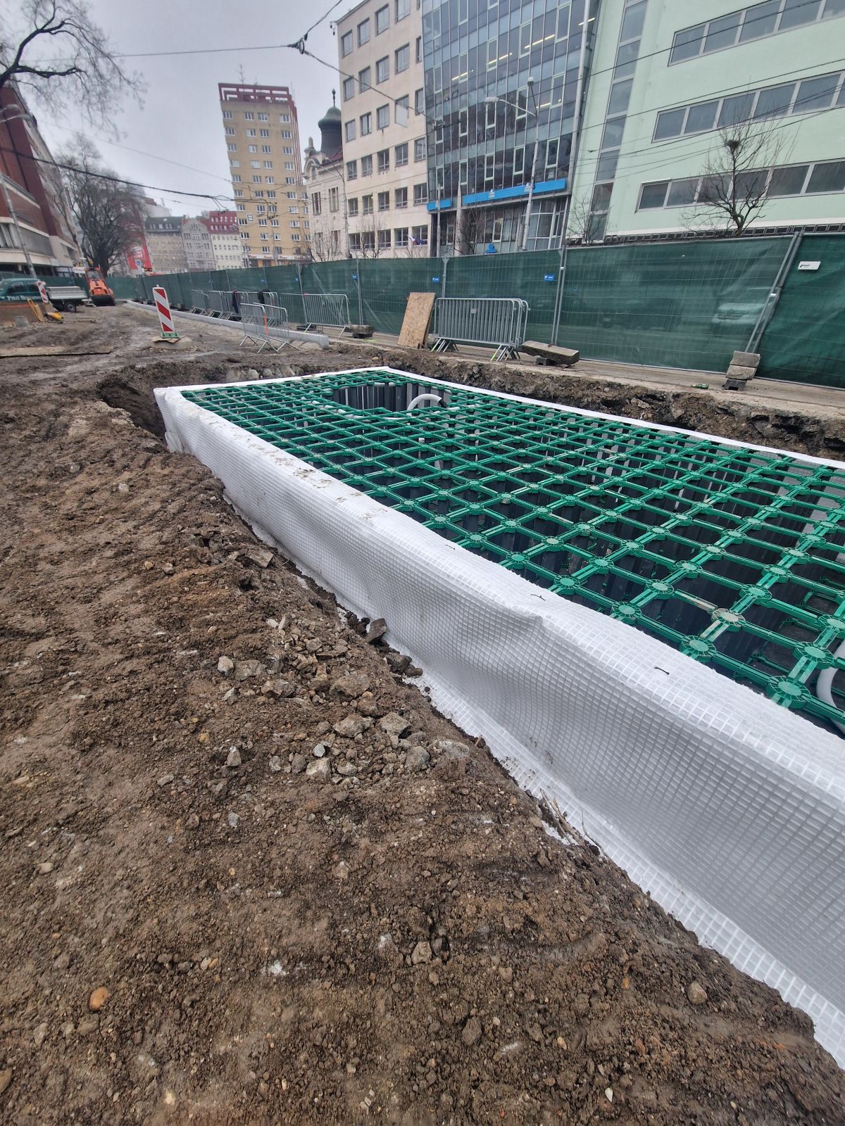 Prekorenitelna bunka HTW treeroot system.