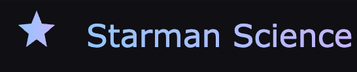 STARMAN SCIENCE