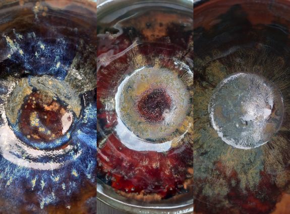 nové efektní glazury - pro mobily