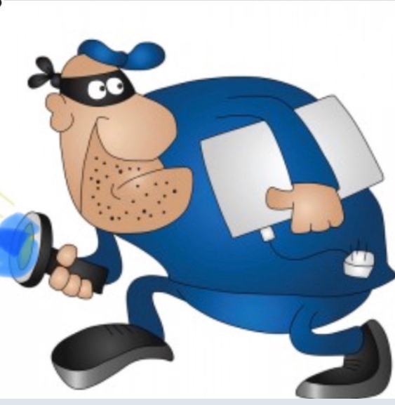 The modern thief replaces rather than steals