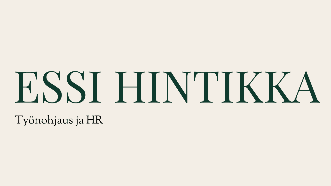 Essi Rintala ESSI HINTIKKA