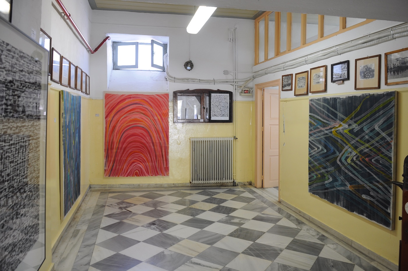 Exhibition view at Merchant Marine Academy of Hydra