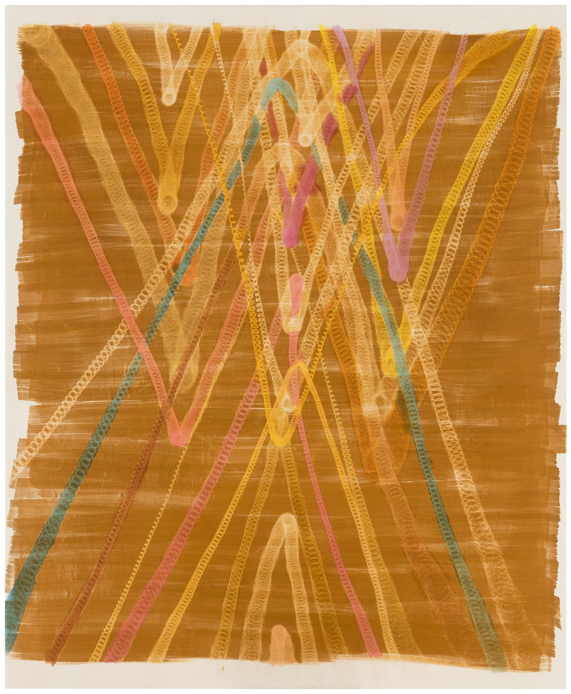 Hayday 2019 acrylic and ink on canvas 170 x 140 cm